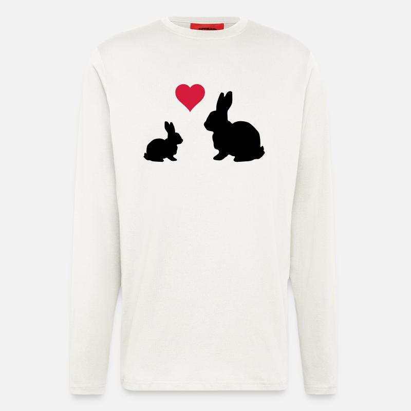 Mama Kind Hase - Langarmshirt - made by SPREAD  - OFF WHITE