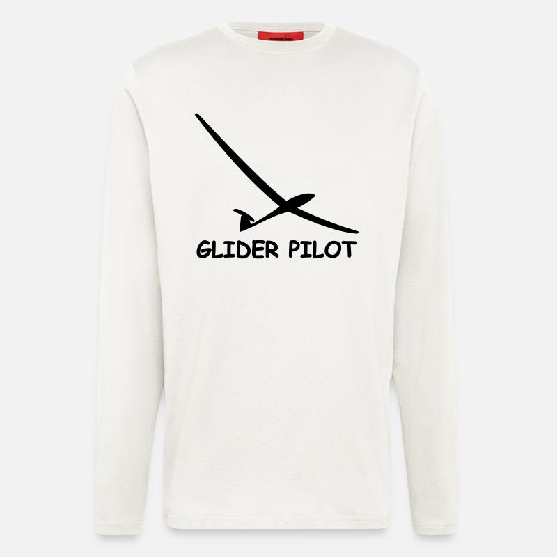 glider pilot - Longsleeve - made by SPREAD  - OFF WHITE