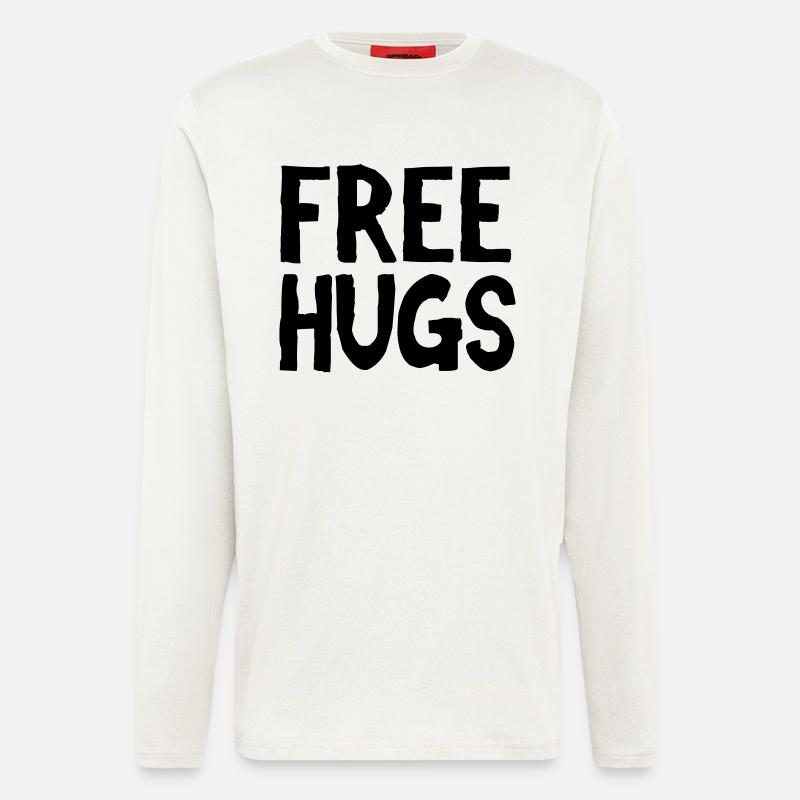 Hug me - Langarmshirt - made by SPREAD  - OFF WHITE