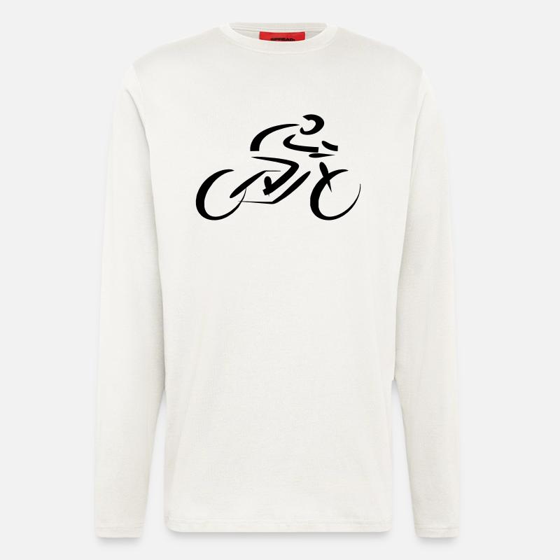 Radsport - Langarmshirt - made by SPREAD  - OFF WHITE
