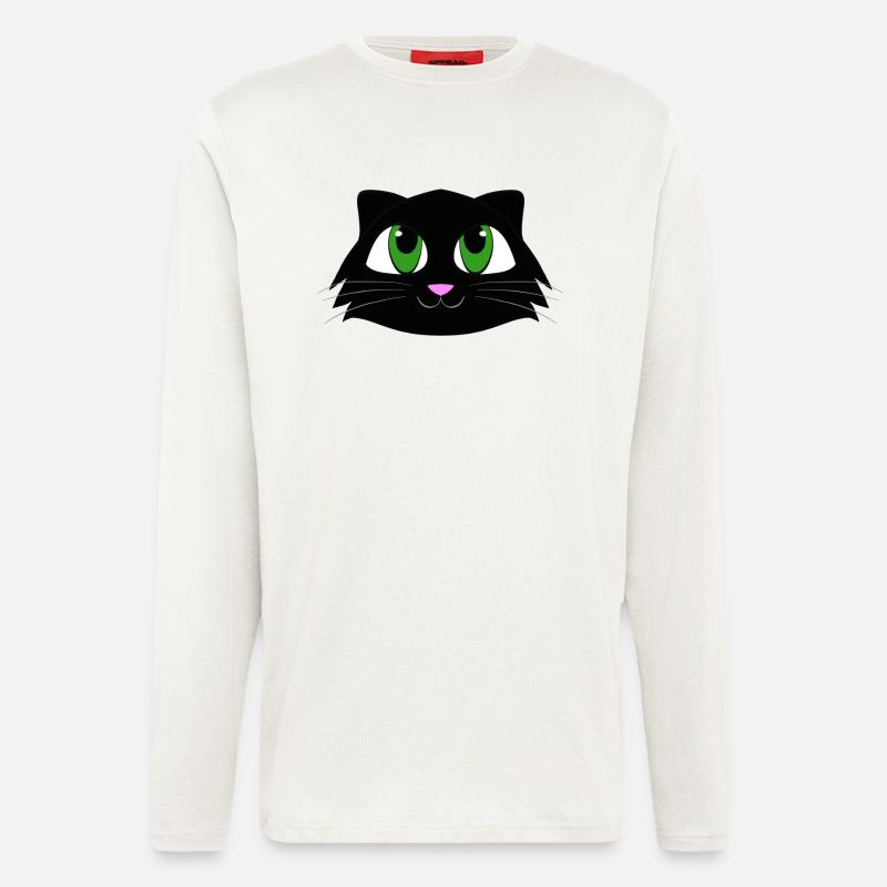 Cat - Langarmshirt - made by SPREAD  - OFF WHITE