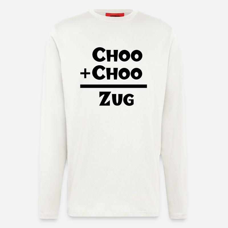 + = Choo Choo train - Longsleeve - made by SPREAD  - OFF WHITE