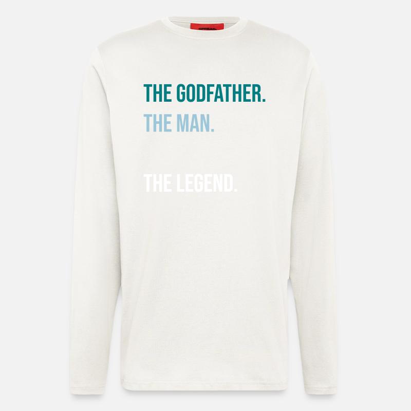 The Godfather - Langarmshirt - made by SPREAD  - OFF WHITE