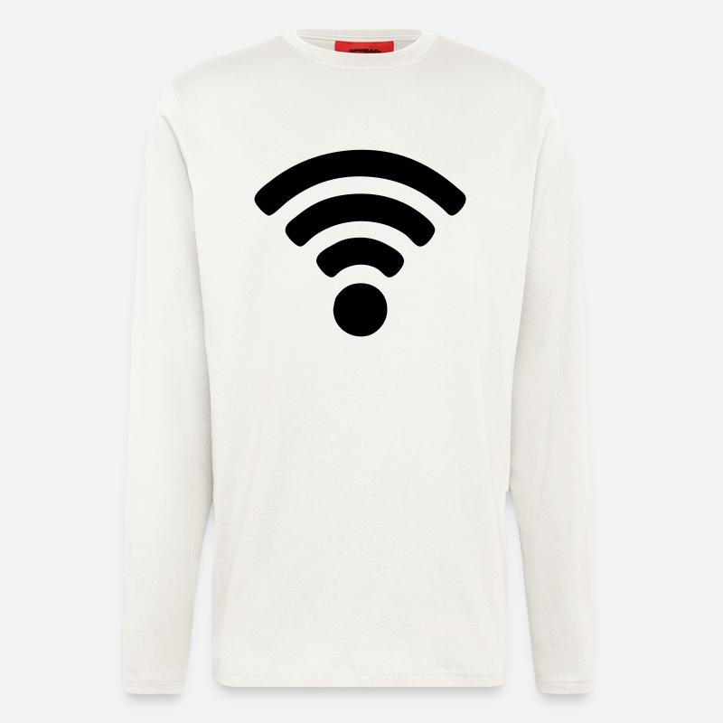 Wi-fi - Langarmshirt - made by SPREAD  - OFF WHITE