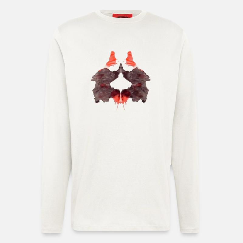 Rorschach Tafel 2/10 - Langarmshirt - made by SPREAD - OFF WHITE