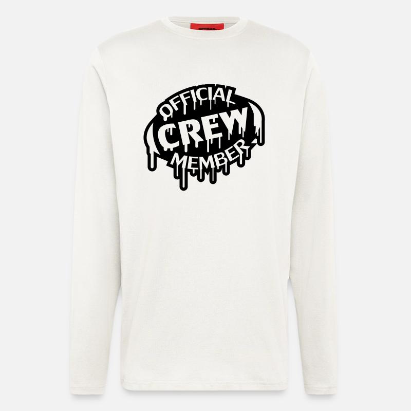 Official Crew Member Stamp - Longsleeve - made by SPREAD - OFF WHITE