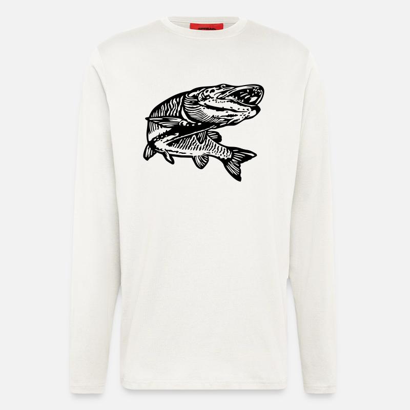 Hecht - Langarmshirt - made by SPREAD  - OFF WHITE