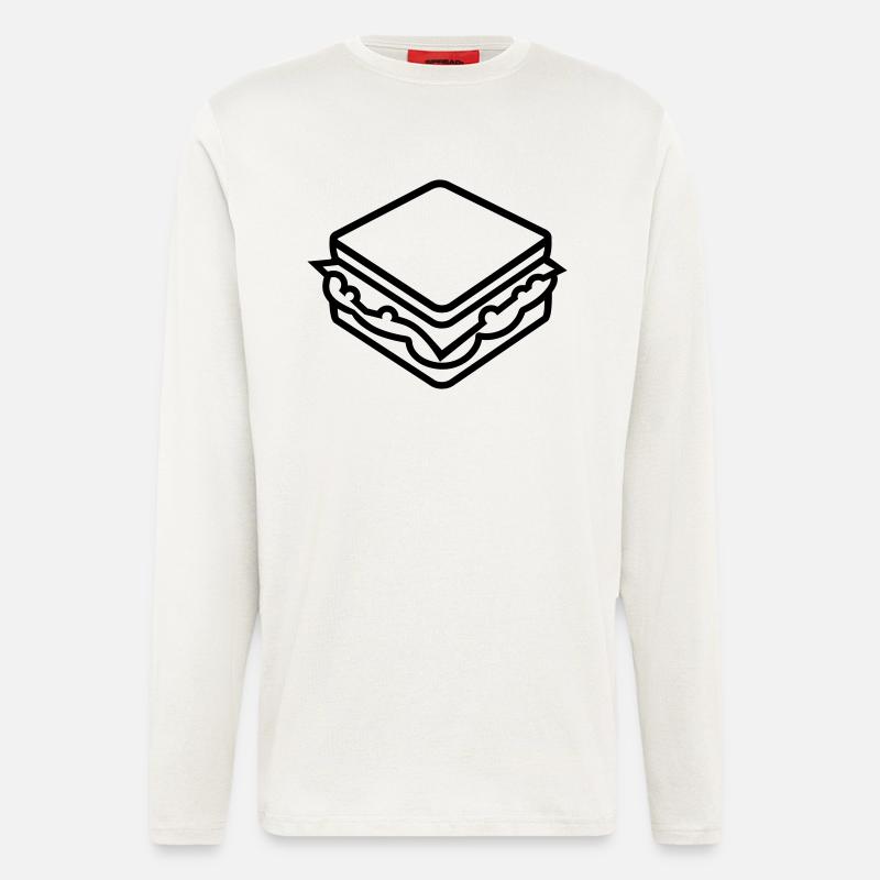 Sandwich - Langarmshirt - made by SPREAD  - OFF WHITE