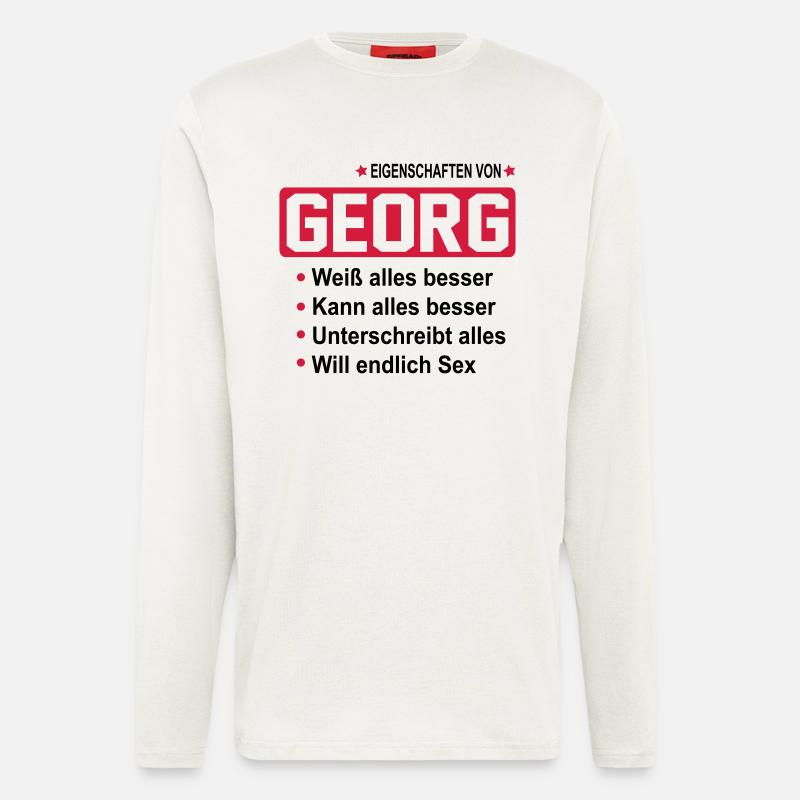 georg - Langarmshirt - made by SPREAD  - OFF WHITE