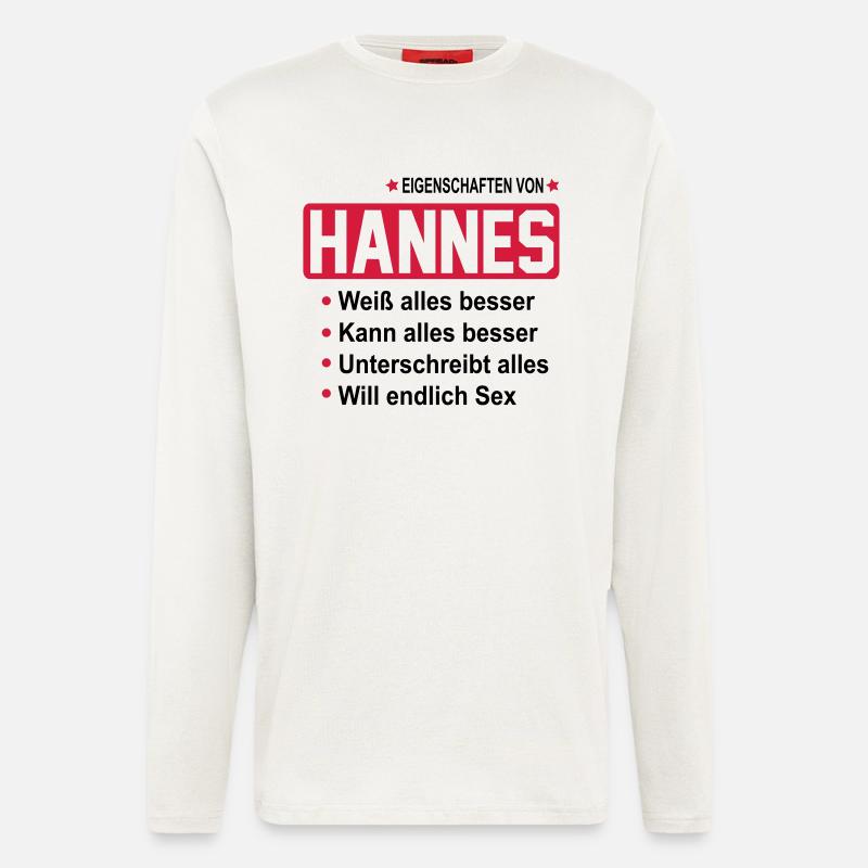 hannes - Langarmshirt - made by SPREAD  - OFF WHITE