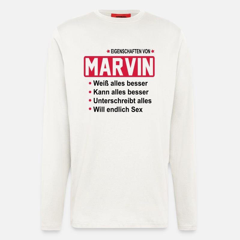 marvin - Langarmshirt - made by SPREAD  - OFF WHITE