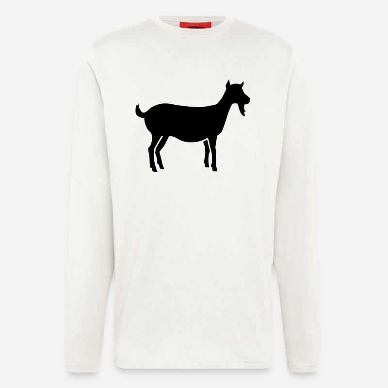 Goat - Longsleeve - made by SPREAD  - OFF WHITE