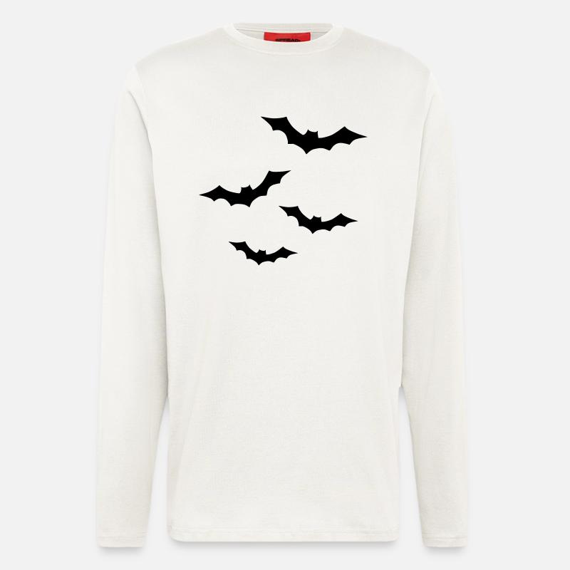 Fledermaus - Langarmshirt - made by SPREAD  - OFF WHITE