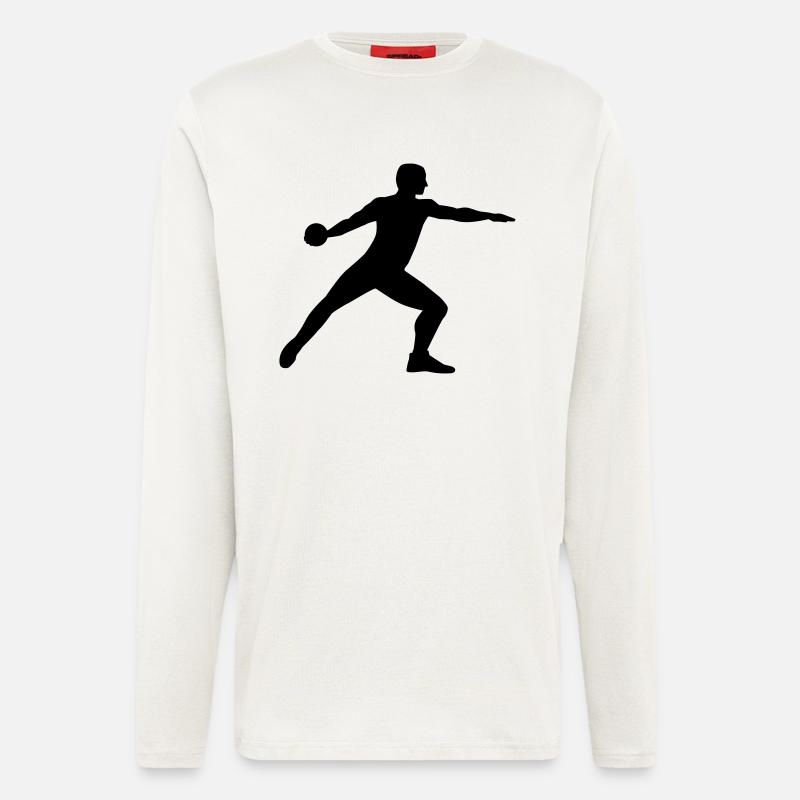 Discus throw - Longsleeve - made by SPREAD  - OFF WHITE