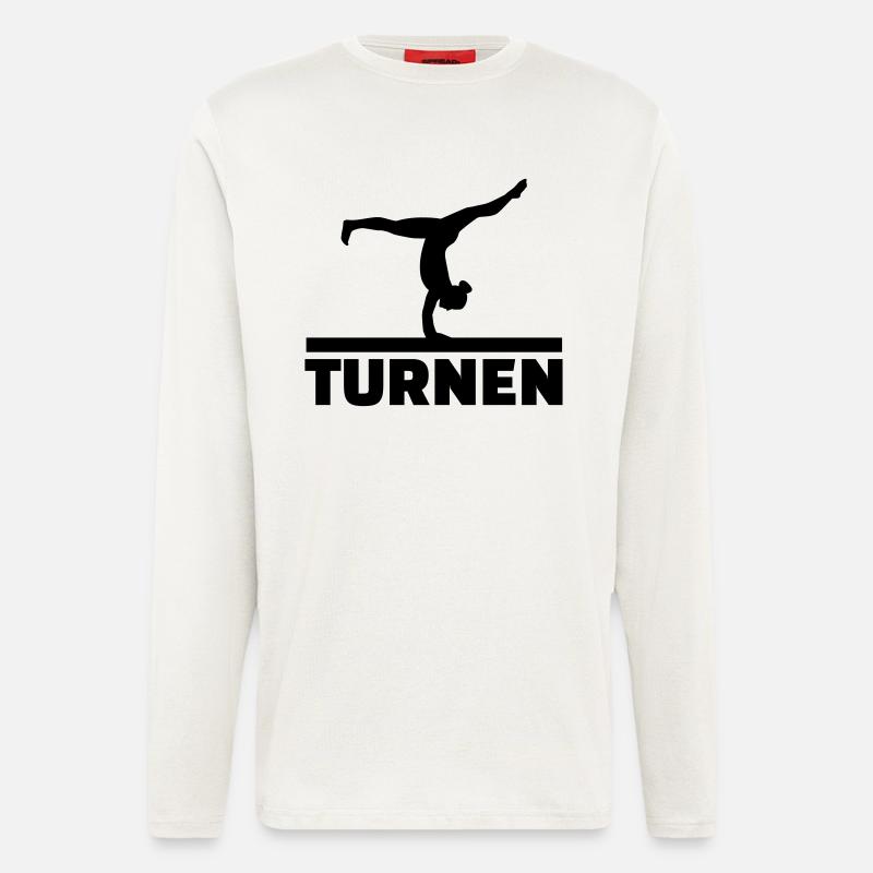 Turnen - Langarmshirt - made by SPREAD - OFF WHITE