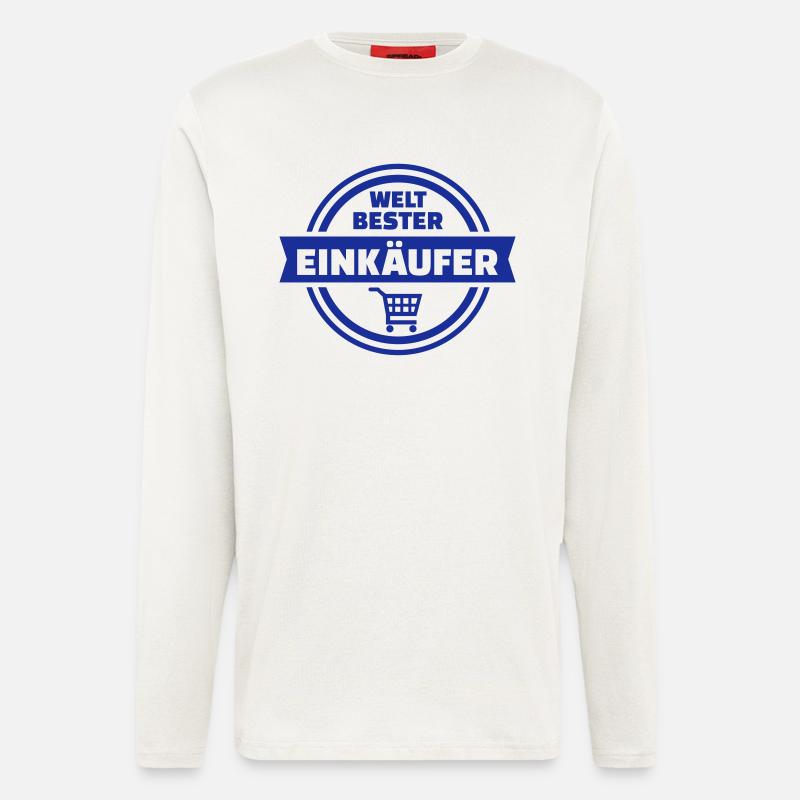 Einkäufer - Langarmshirt - made by SPREAD  - OFF WHITE