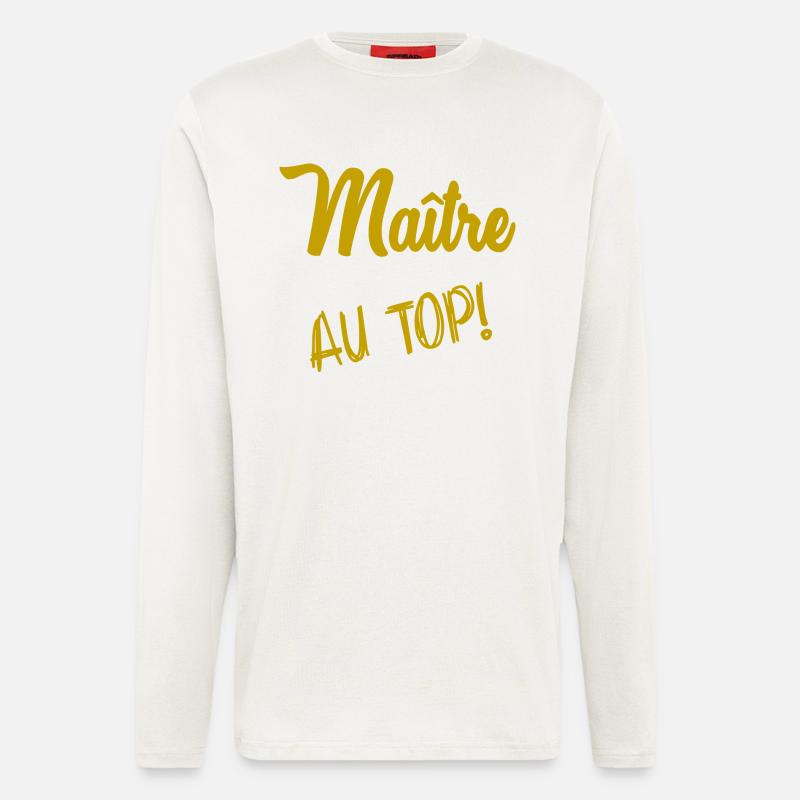 MASTER. MASTER - Longsleeve - made by SPREAD  - OFF WHITE