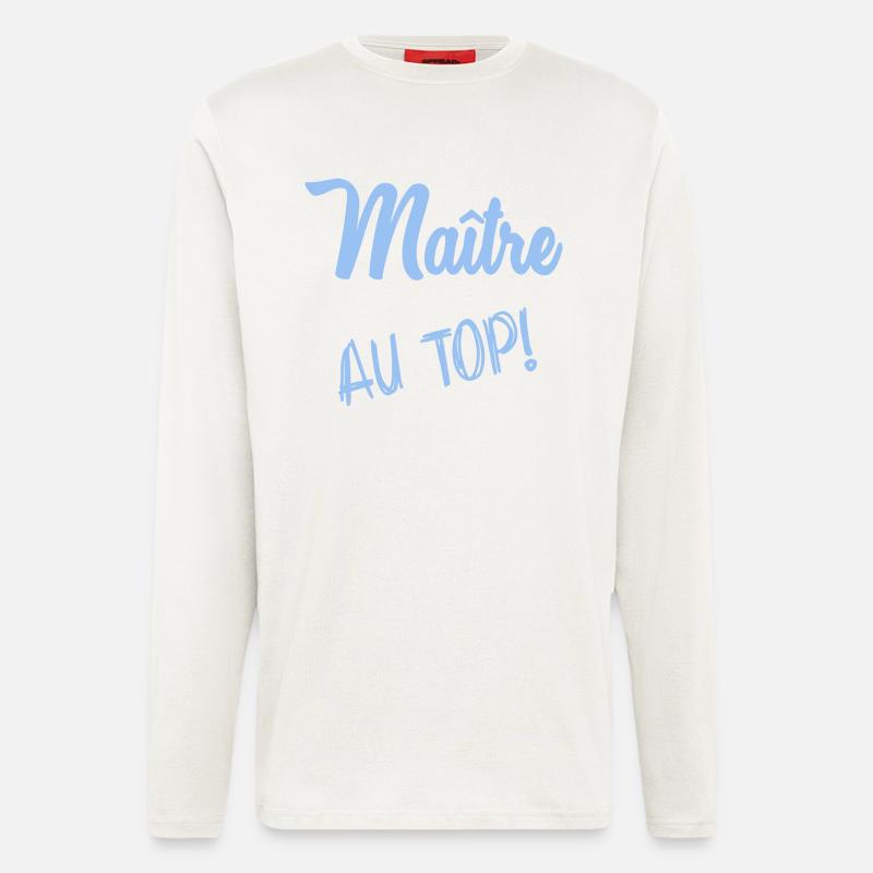 MASTER. MASTER - Longsleeve - made by SPREAD  - OFF WHITE