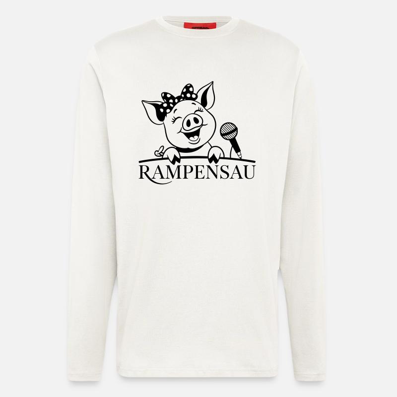 Ramp pig - Longsleeve - made by SPREAD  - OFF WHITE