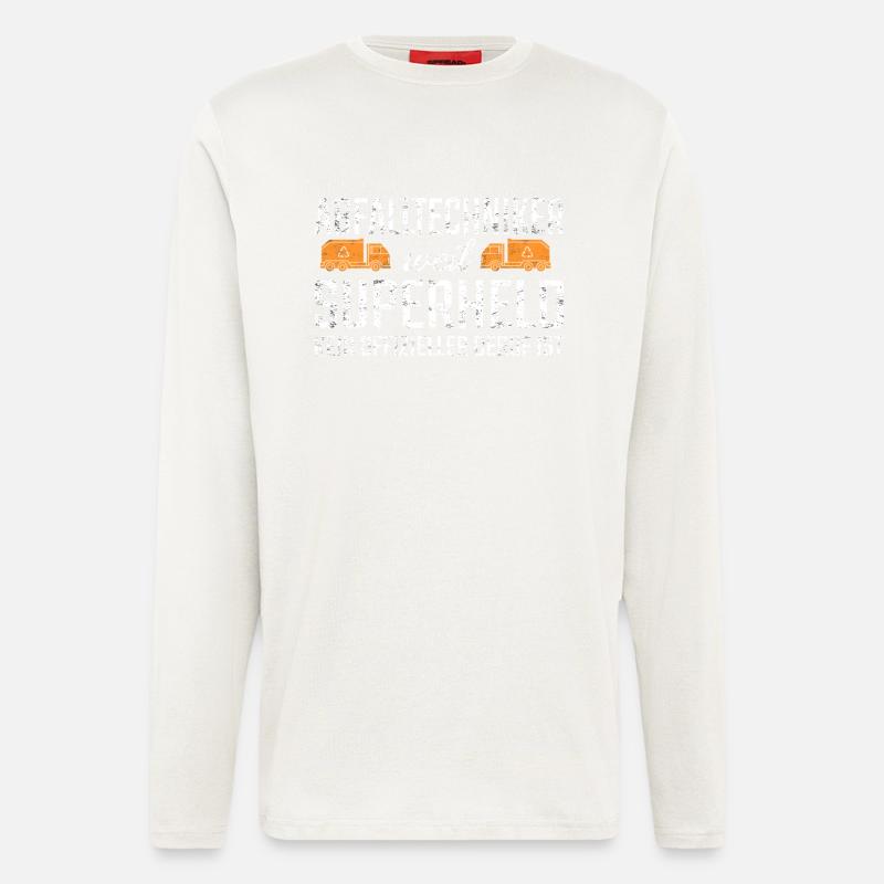 Waste Technician Superhero - Longsleeve - made by SPREAD  - undefined