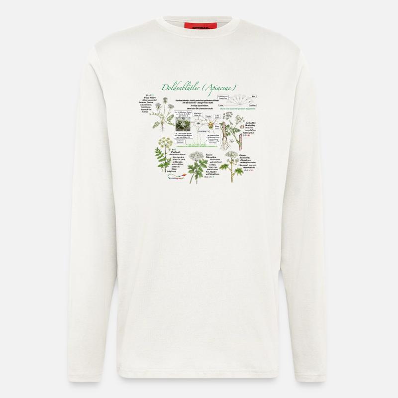 Doldengewächs - Langarmshirt - made by SPREAD  - OFF WHITE