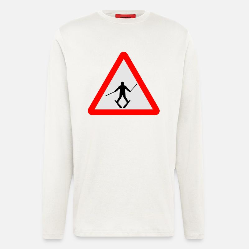 Ski - Langarmshirt - made by SPREAD  - OFF WHITE
