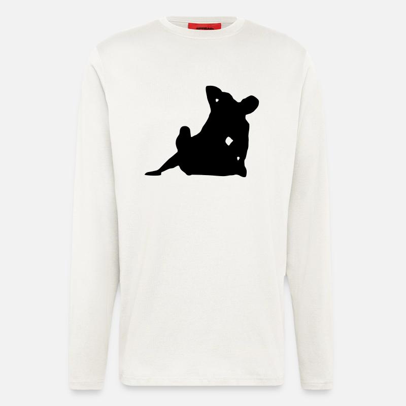 ground and pound - Longsleeve - made by SPREAD  - OFF WHITE