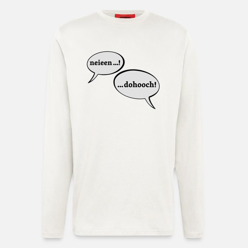Diskussion - Langarmshirt - made by SPREAD  - OFF WHITE