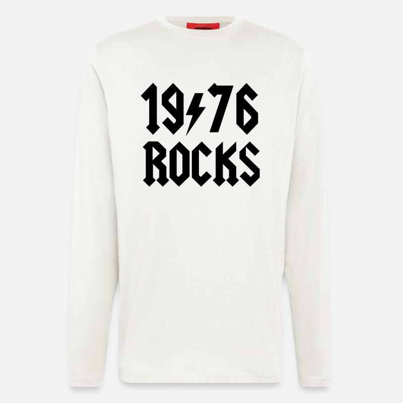 1976 - Langarmshirt - made by SPREAD  - OFF WHITE