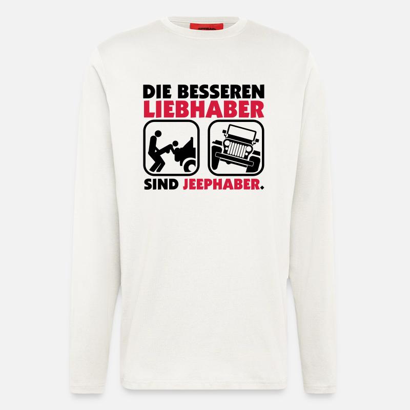 Ohne Worte. - Langarmshirt - made by SPREAD  - OFF WHITE