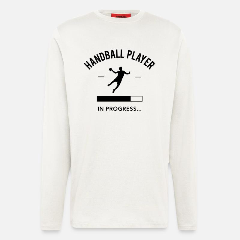 Handball player loading - Longsleeve - made by SPREAD  - OFF WHITE