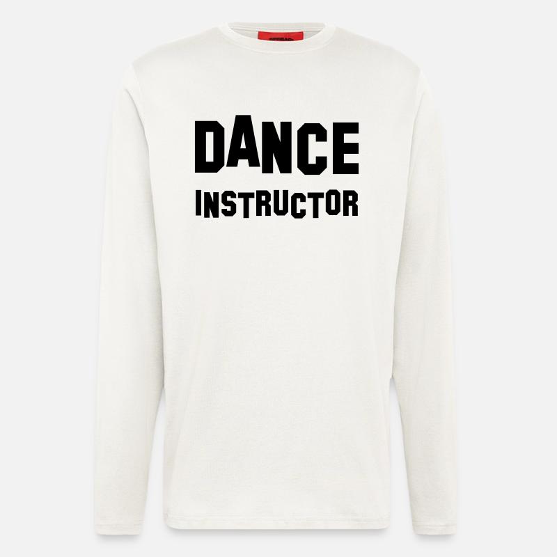 dance instructor - Langarmshirt - made by SPREAD  - OFF WHITE