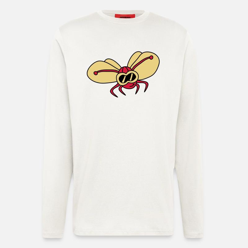 butterfly_pilot_3c - Langarmshirt - made by SPREAD  - OFF WHITE