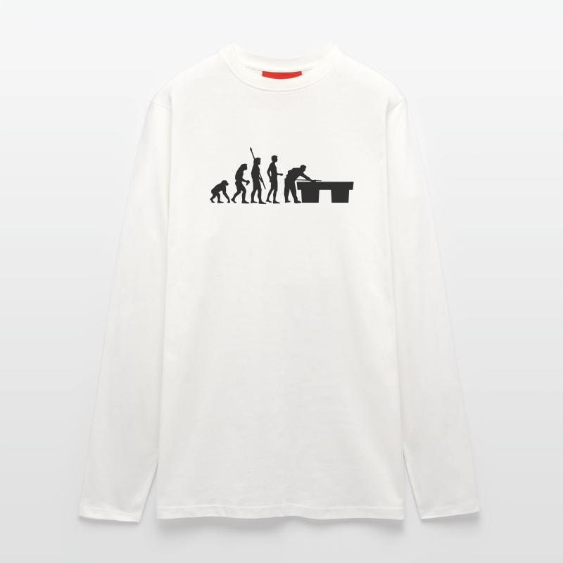 evolution_billard Longsleeve - made by SPREAD 