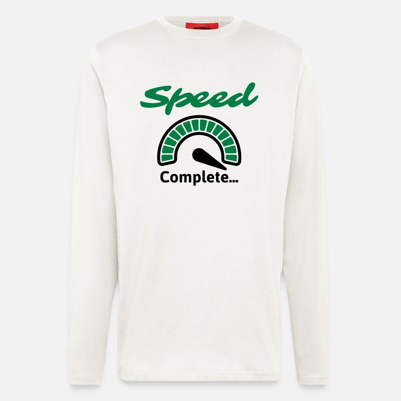 Speed Complete... - Langarmshirt - made by SPREAD  - OFF WHITE
