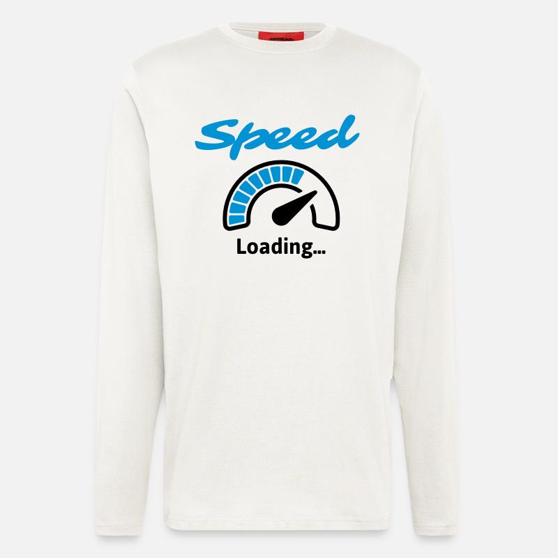 Speed Loading ... - Longsleeve - made by SPREAD  - OFF WHITE