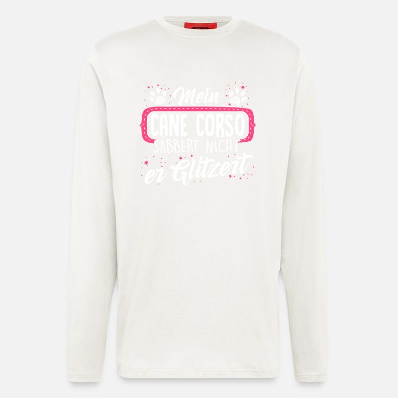 CANE-CORSO - sabber - Langarmshirt - made by SPREAD  - OFF WHITE