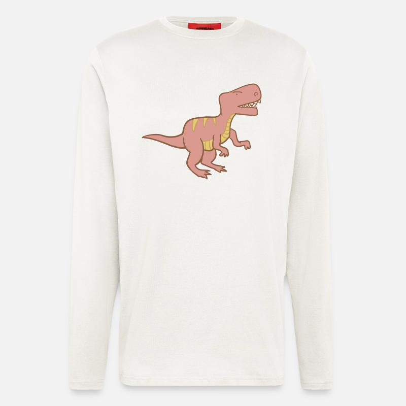 Dino #kidscontest - Langarmshirt - made by SPREAD  - OFF WHITE