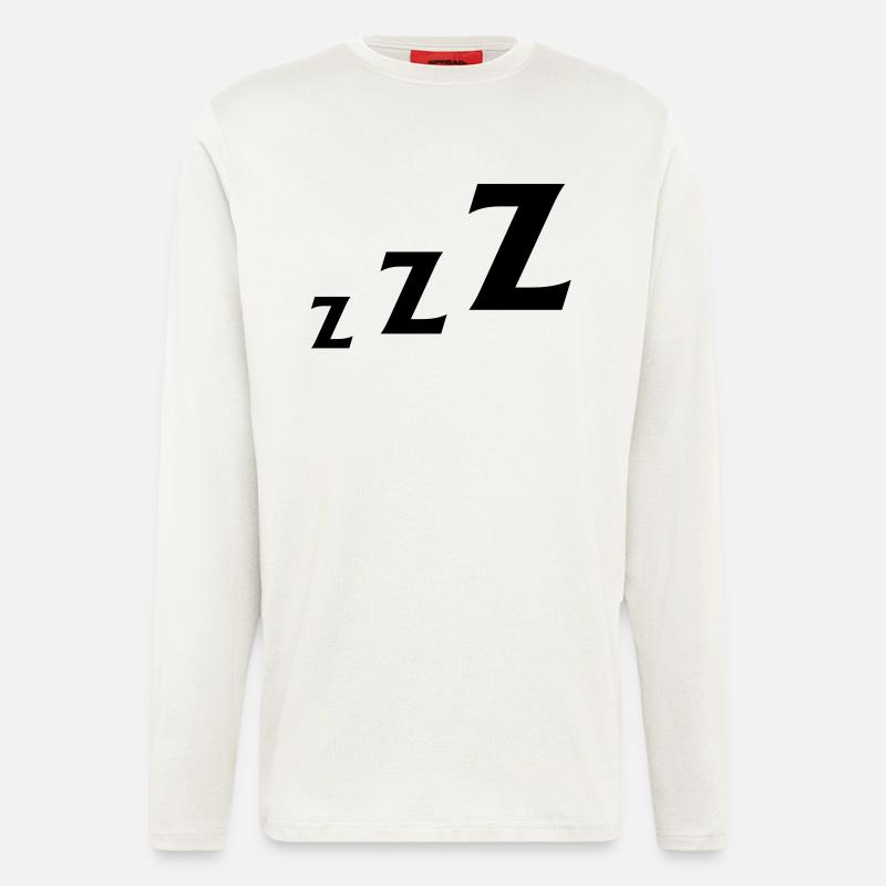 zzz schlafen - Longsleeve - made by SPREAD  - OFF WHITE