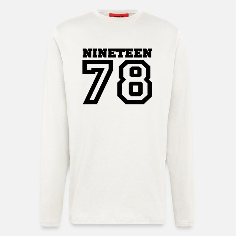 1978 - Langarmshirt - made by SPREAD  - OFF WHITE