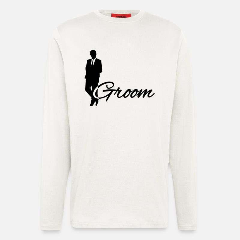 Groom - Langarmshirt - made by SPREAD  - OFF WHITE
