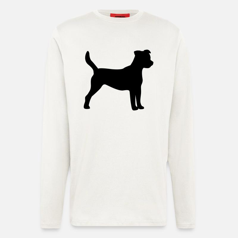 Parson Jack Russel Terrier - Longsleeve - made by SPREAD  - OFF WHITE