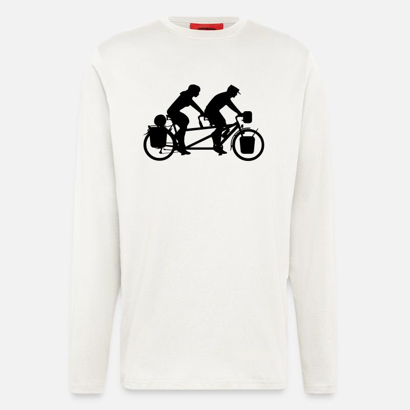 Tandem Paar - Longsleeve - made by SPREAD  - OFF WHITE