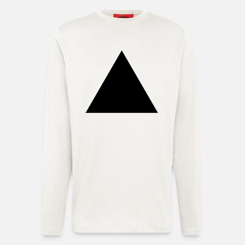 triangle - Langarmshirt - made by SPREAD  - OFF WHITE