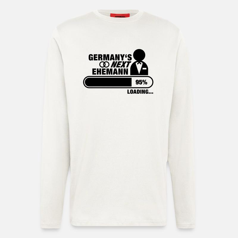 germanys_next_ehemann_f1 - Langarmshirt - made by SPREAD  - OFF WHITE