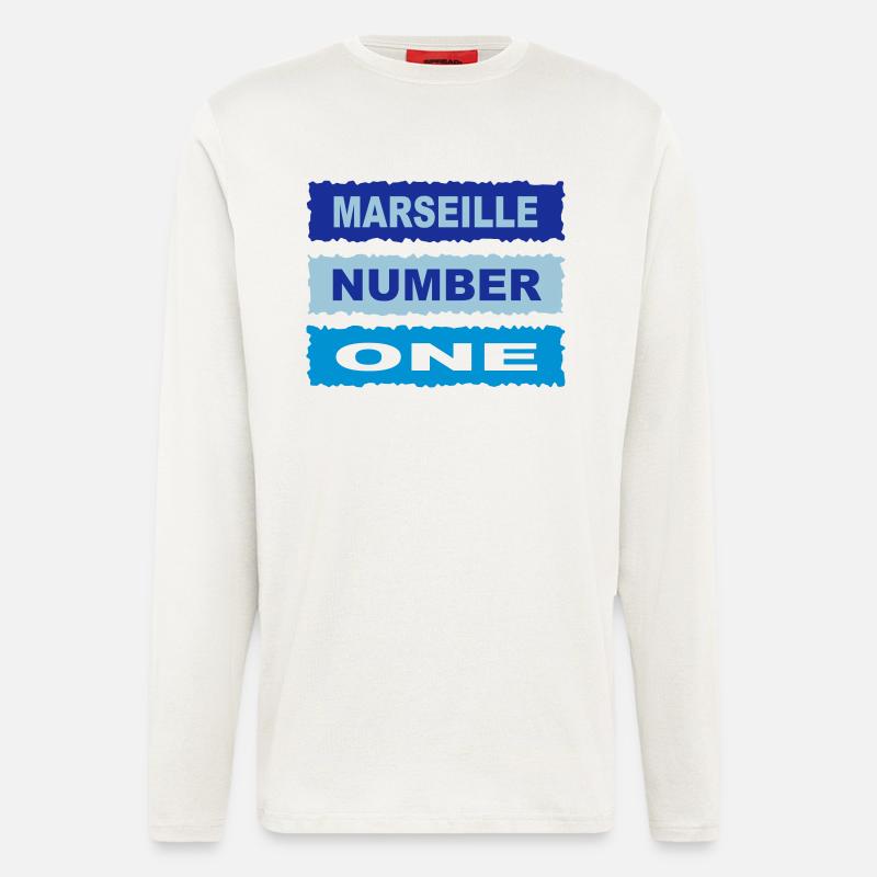 Marseille - Langarmshirt - made by SPREAD - OFF WHITE