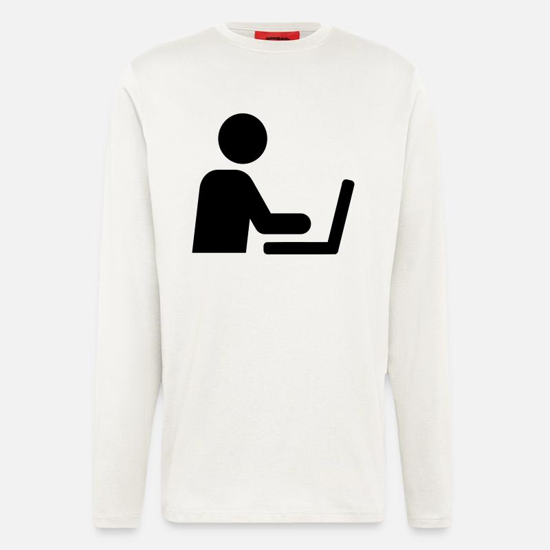 Computer - Longsleeve - made by SPREAD  - OFF WHITE
