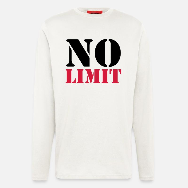 No Limit - Langarmshirt - made by SPREAD - OFF WHITE