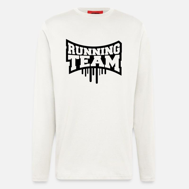 Cool Running Team Graffiti - Longsleeve - made by SPREAD  - OFF WHITE
