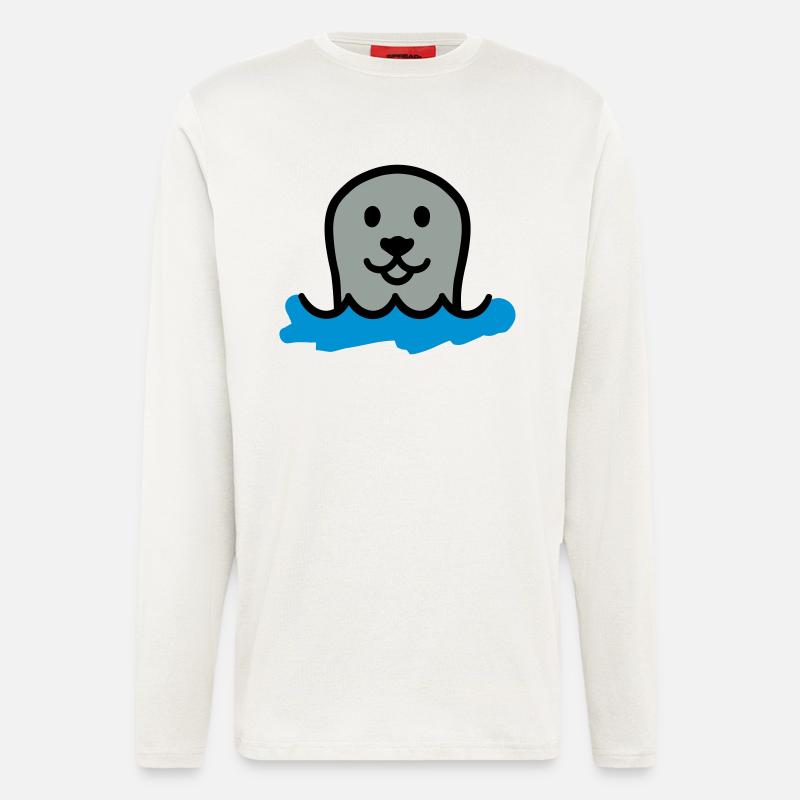 Robbe - Langarmshirt - made by SPREAD  - OFF WHITE